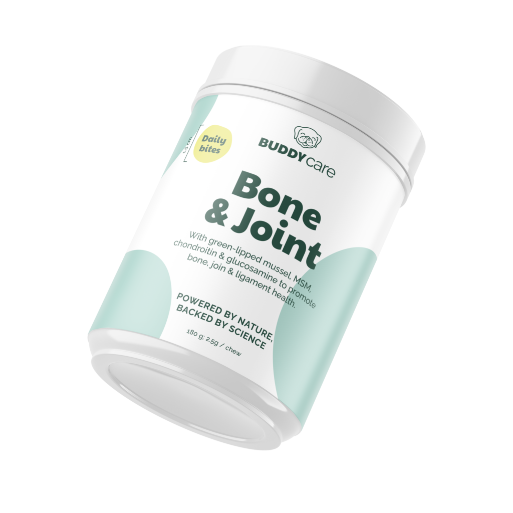 Buddycare Bone & Joint-leder/flexibilitet - 72 tuggbitar