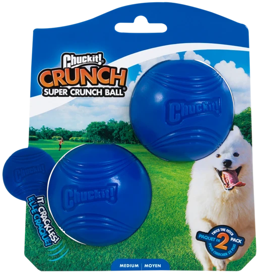 Chuckit Super Crunch Ball 2-pack