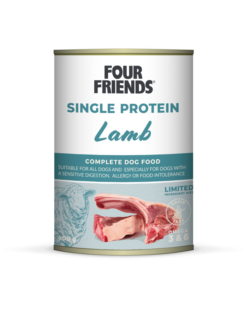 FourFriends Single Protein Lamm 400 g