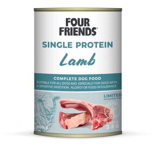 FourFriends Single Protein Lamm 400 g