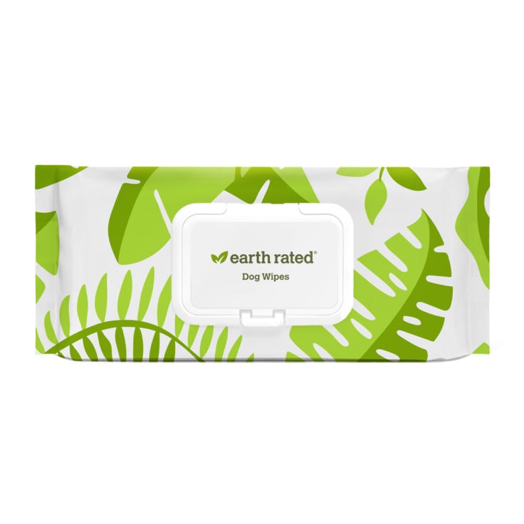 Earth Rated Wipes -växtbaserade våtservetter 100 st