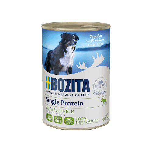 Bozita Single Protein Elk/Älg – Paté 400 gram