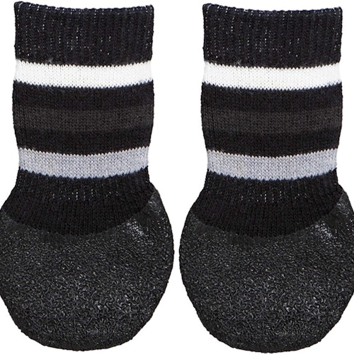 Hundskor/Socka. Halkfri. 2-pack, svart