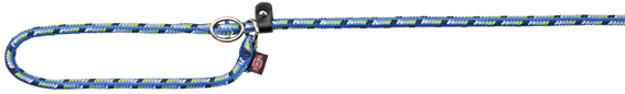 Mountain Rope retrieverkoppel, L-XL: 1.70 m/ø 13 mm, blå/grön