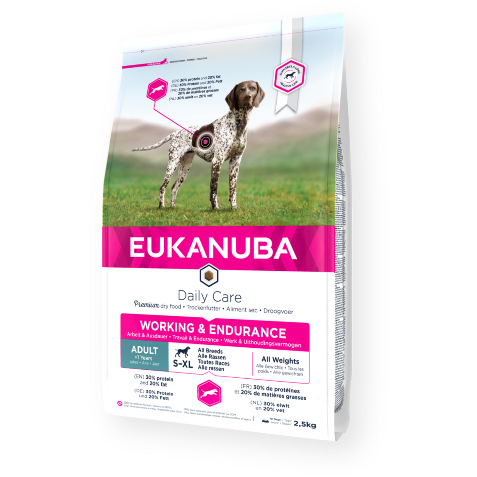 Eukanuba Daily Care Working & Endurance Adult All Breed 2,5 kg/19 kg