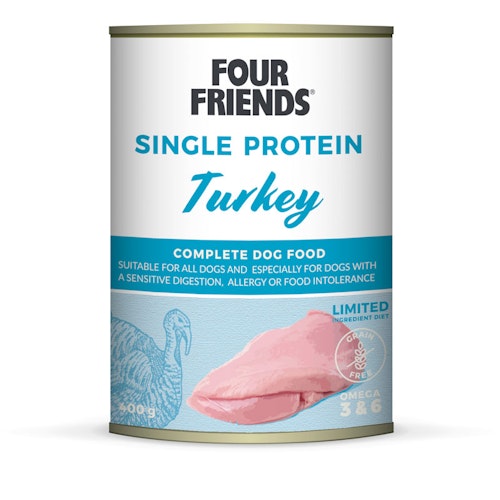 FourFriends Single Protein Turkey 400 g