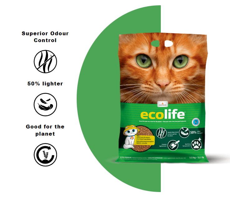 EcoLife kattströ 5,5kg