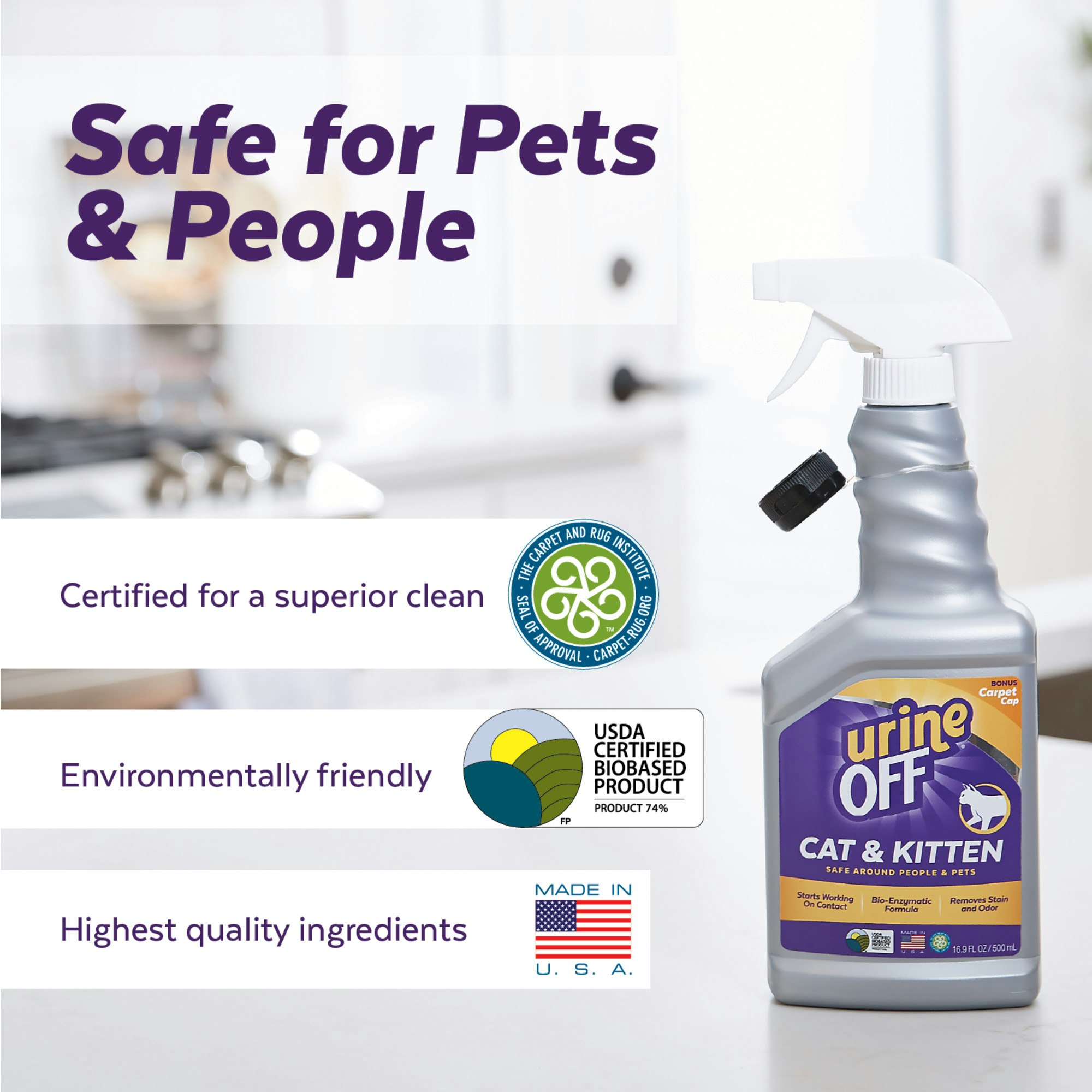 Urine Off Cat & Kitten Spray 118 ml & 500 ml