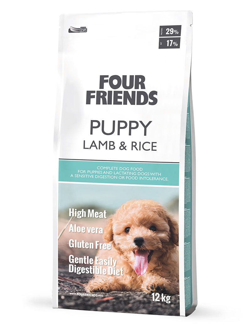 Four Friends Puppy - Lamb & Rice/Lamm & Ris