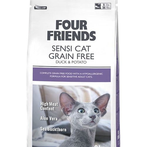 Four Friends Sensi Cat Grain Free 2 kg/ 6 kg