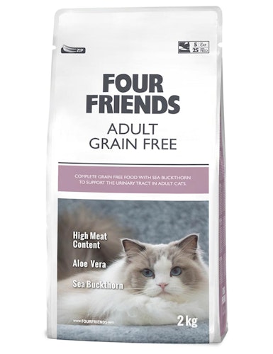 Four Friends Adult Cat Grain Free 2 kg/ 6 kg