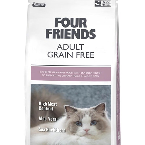 Four Friends Adult Cat Grain Free 2 kg/ 6 kg