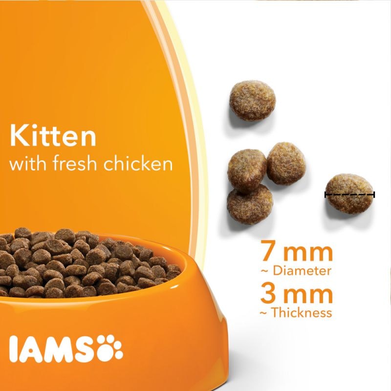 IAMS Cat for Vitality Kitten 1-12 mån. Färsk kyckling 10 kg