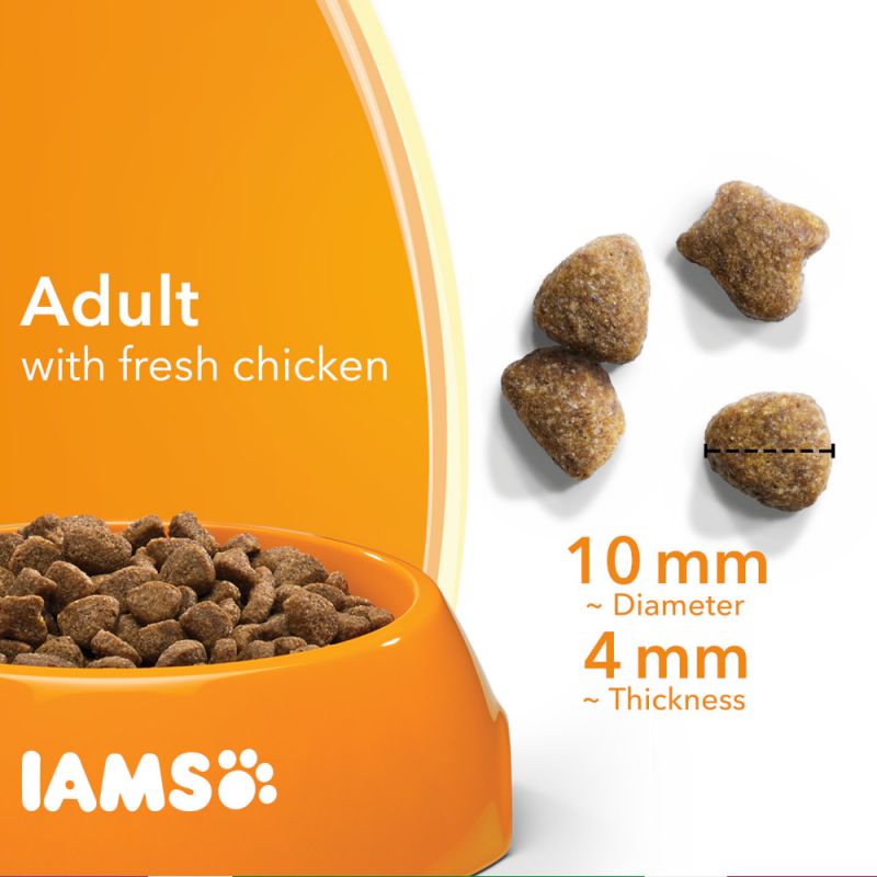 IAMS Cat Adult for Vitality Adult +1. Färsk kyckling 10 kg