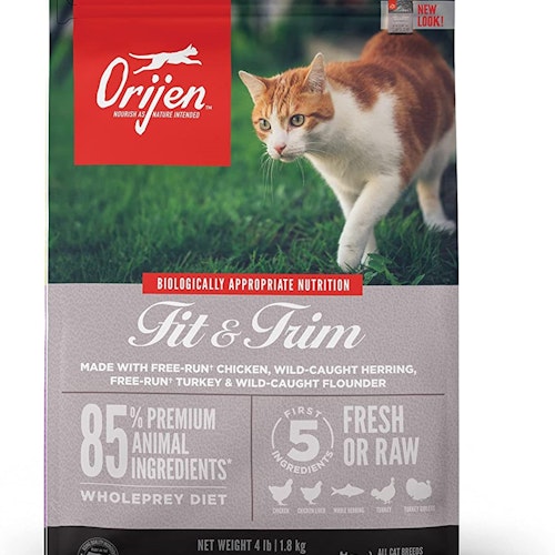 ORIJEN Cat Fit & Trim. Kyckling/Kalkon Spannmålsfritt