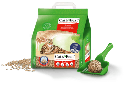 Cat's Best Original- organiskt träfiber 10 L/4,3 kg