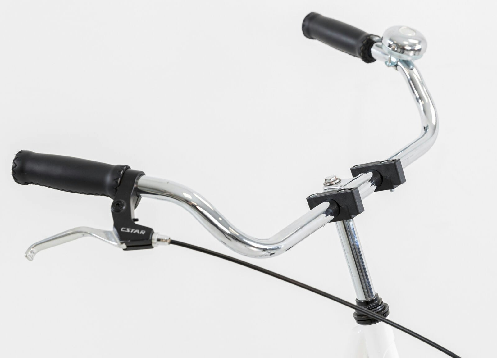 Cykelkorg för styre med galler, 44×h34×41cm, antracit
