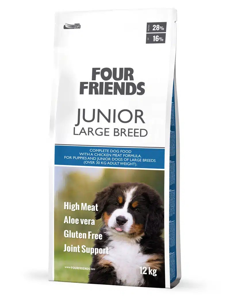 Four Friends Junior Large Breed- kyckling