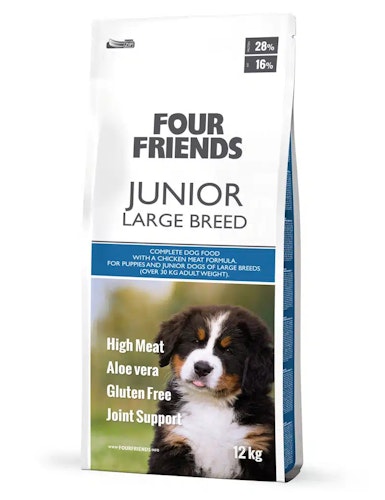 Four Friends Junior Large Breed- kyckling