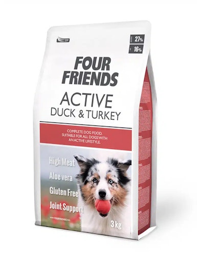 Four Friends Active Duck & Turkey/Anka & Kalkon