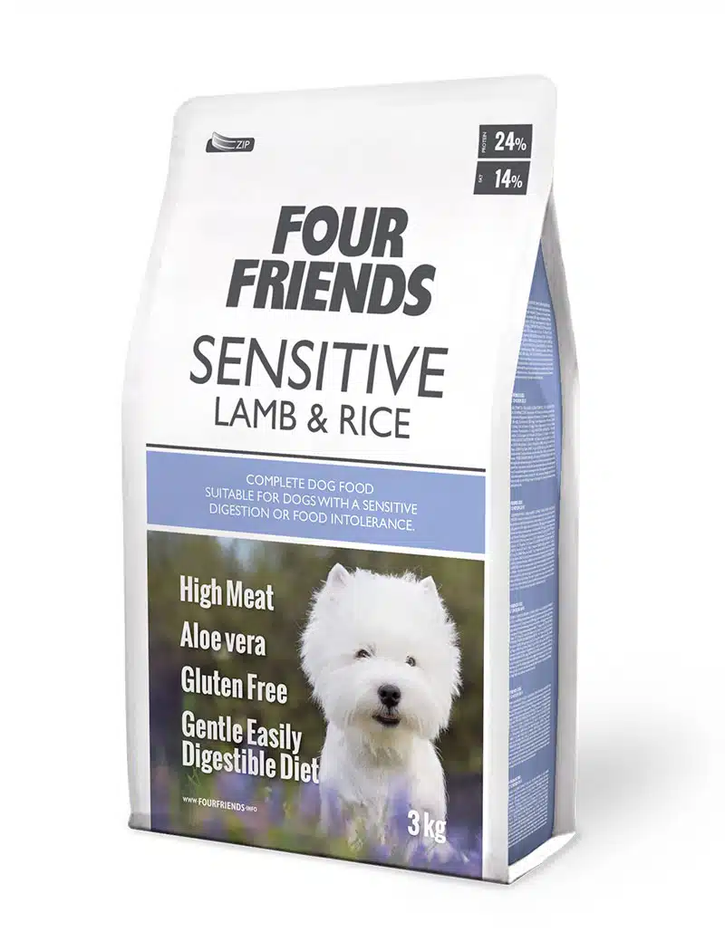 Four Friends Sensitive Lamb & Rice (f.d. Sensi Dog Low Calorie)