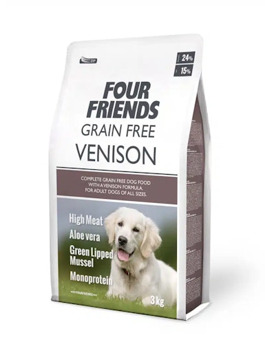 Four Friends Grain Free Venison/Hjort