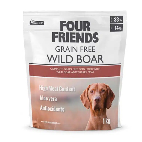 Four Friends Grain Free Wild Boar/Vildsvin