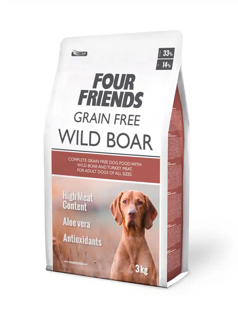 Four Friends Grain Free Wild Boar/Vildsvin