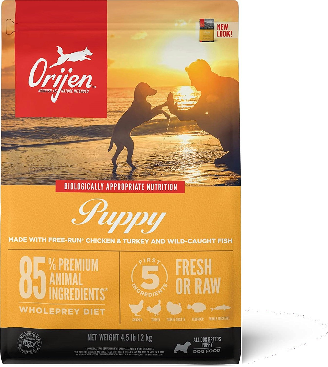 Orijen Dog Puppy Kyckling/Kalkon Spannmålsfritt