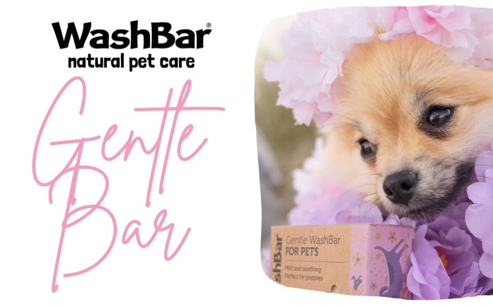 WashBar Soap Bar – Gentle – känslig hud/valpar  80 gram