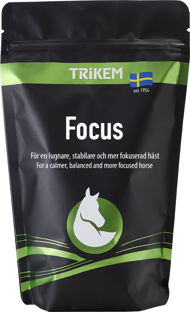 Trikem Fokus  600 gr -för en lugn, stabil och fokuserad häst