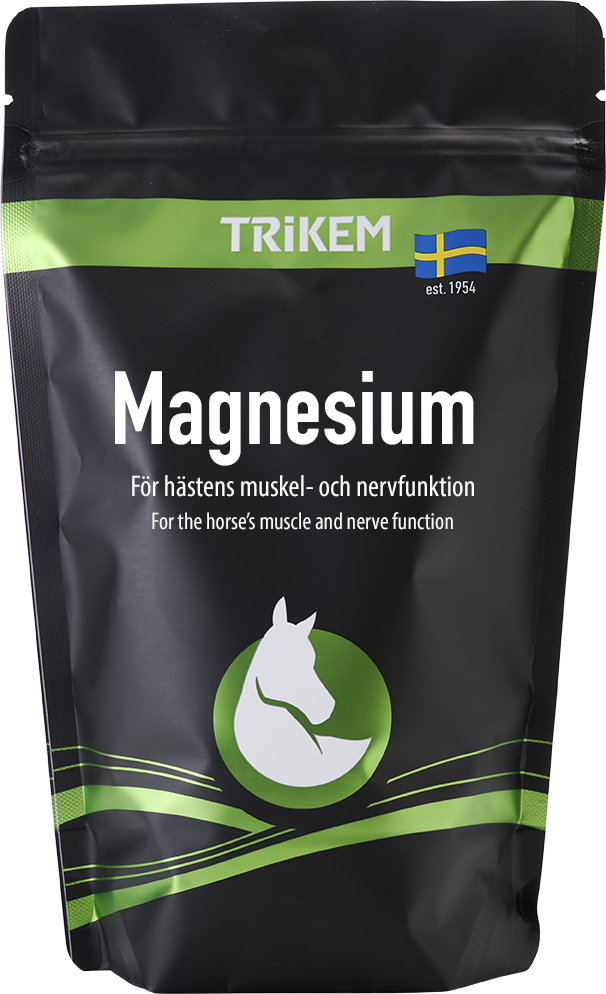 Trikem Magnesium 750 gr -ett rent magnesiumtillskott för häst