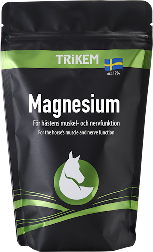 Trikem Magnesium 750 gr -ett rent magnesiumtillskott för häst