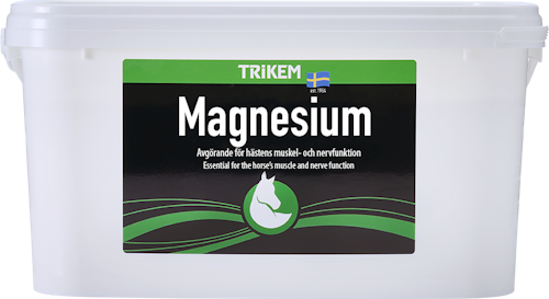 Trikem Magnesium 6 kg- ett rent magnesiumtillskott för häst
