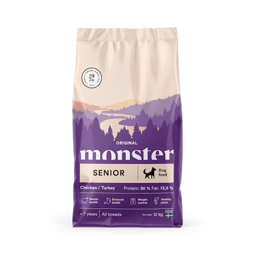 Monster Original Senior- Chicken/Turkey 2 kg/12 kg