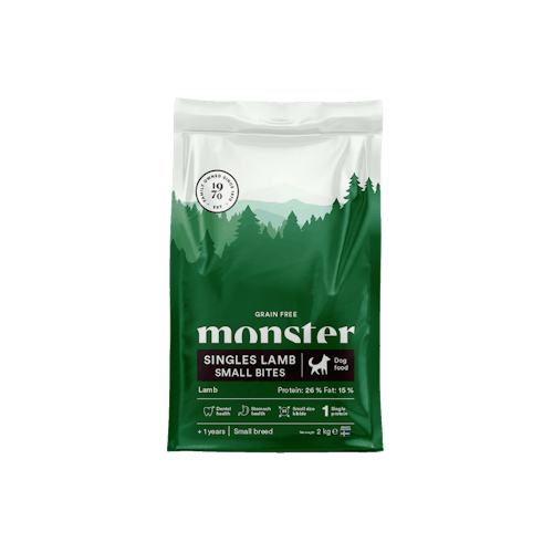 Monster Dog Grain Free Singles Lamb Small Bites 2 kg/12 kg