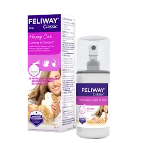 Feliway Classic Spray, feromon - lugnande för katt 20 & 60 ml