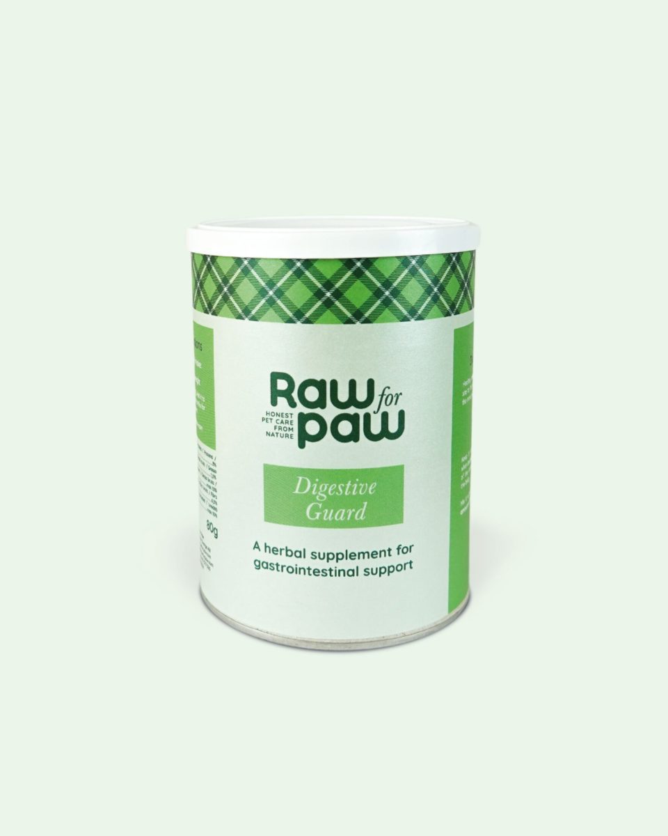 Raw for Paw - Digestive Guard- Naturlig örtmix för en välmående mage.150 gr