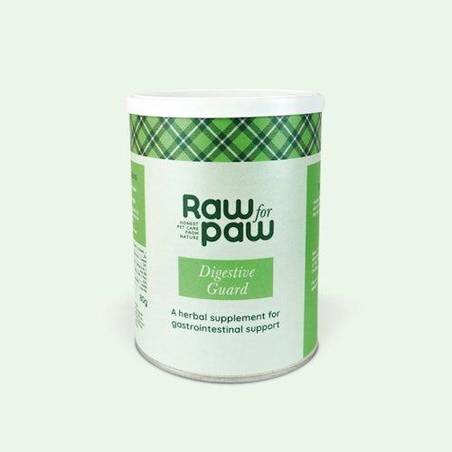 Raw for Paw - Digestive Guard- Naturlig örtmix för en välmående mage.150 gr