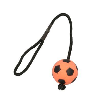 Fotboll med snöre Orange ø62mmx40cm