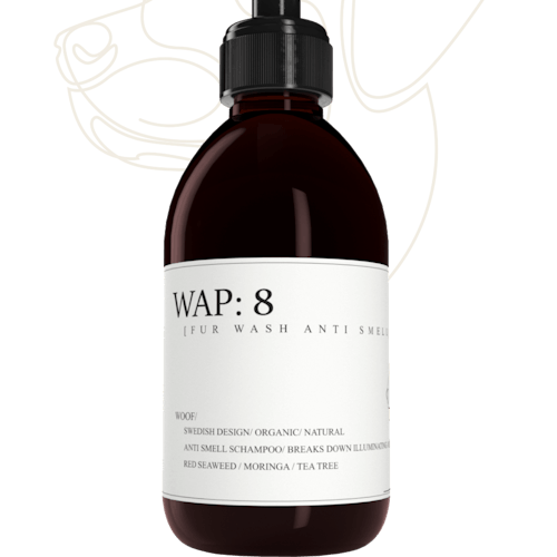 WAP: 8 [Pälstvätt antiodör] 250 ml Seaweed / Moringa / Tea tree