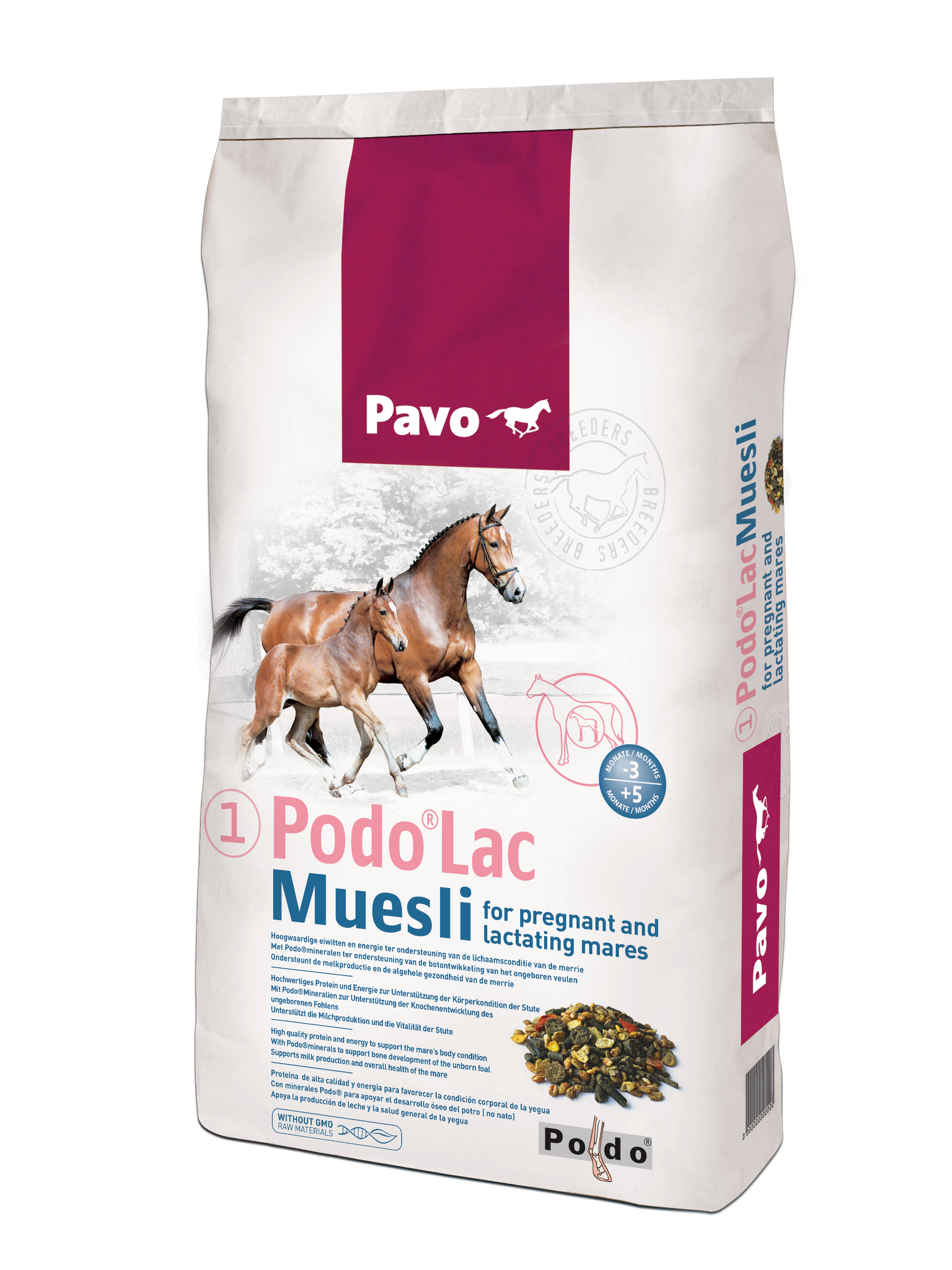 Pavo Podo Lac Müsli 15Kg