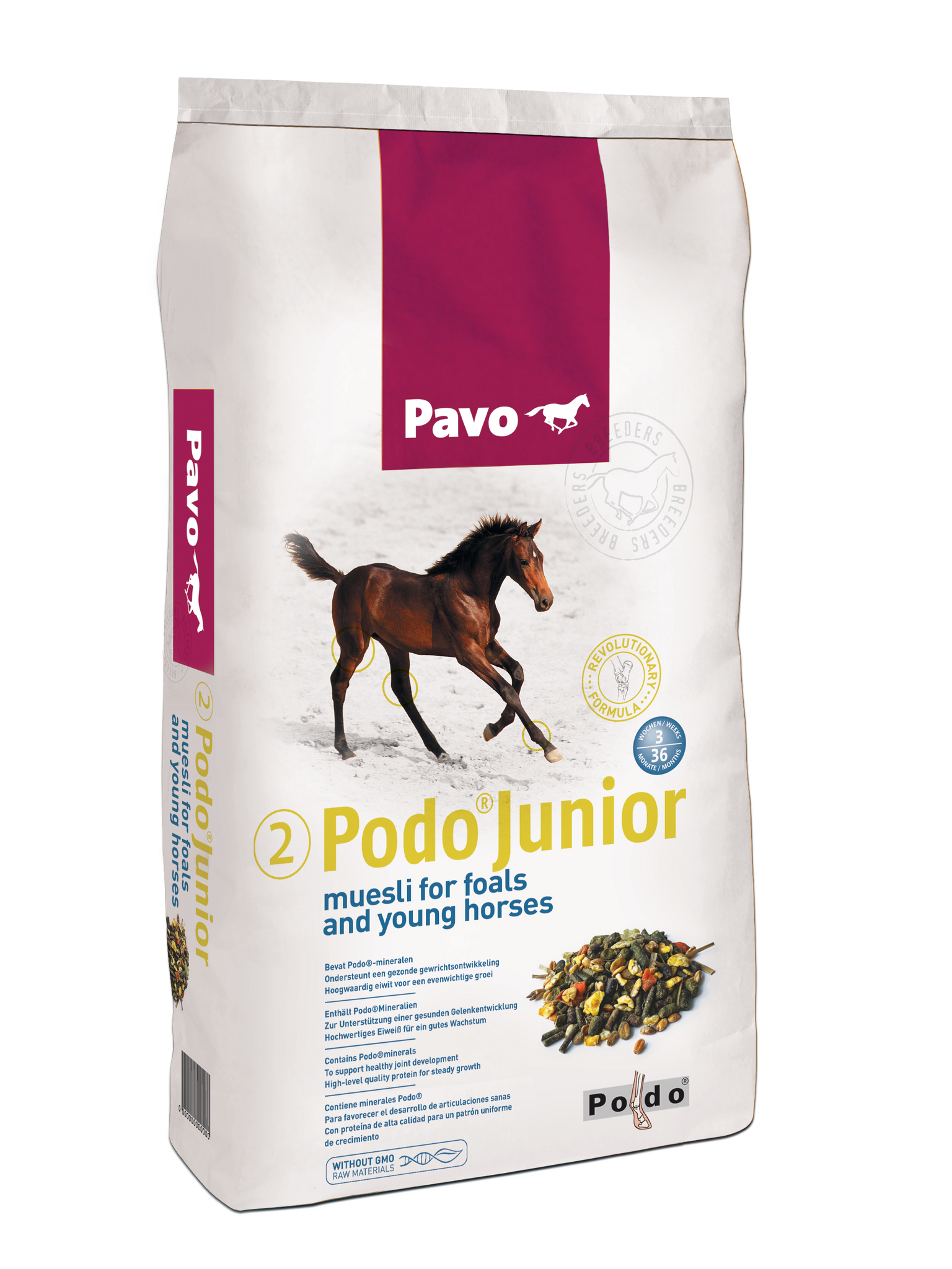 Pavo Podo Junior 15Kg utgången