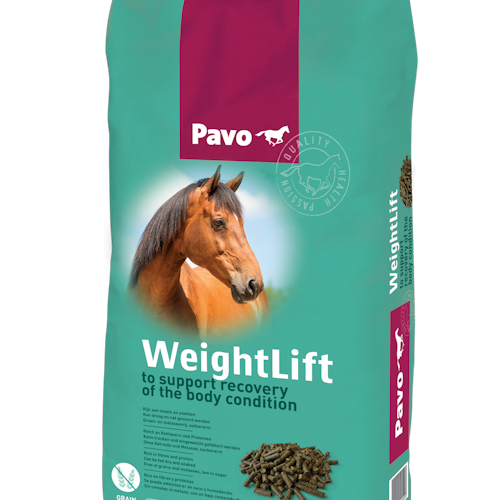 Pavo WeightLift -grovfoder för magra, underviktiga eller äldre hästar 20 kg