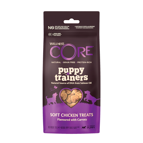 Wellness CORE Puppy Trainers Chicken Flavoured with Carrots -Hundgodis 170g