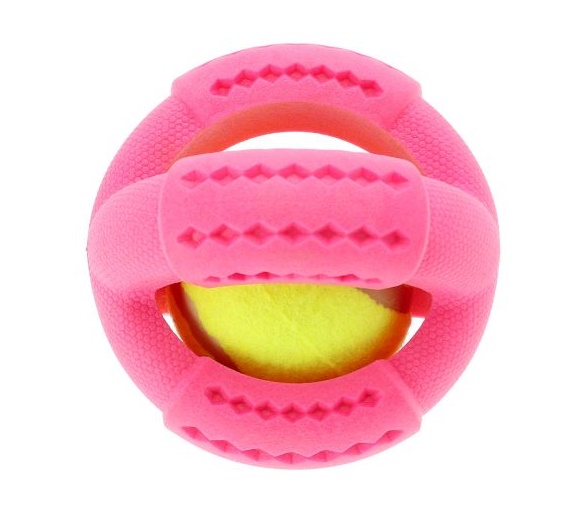 Tennisboll "Emma"  inuti ett gummihölje, som flyter. ø11cm