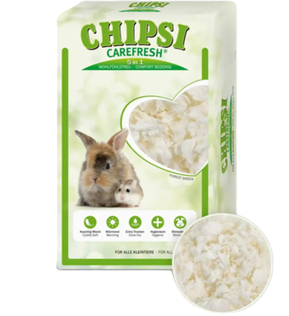Chipsi Carefresh® Pure White -Burströ/Bäddmaterial 10L