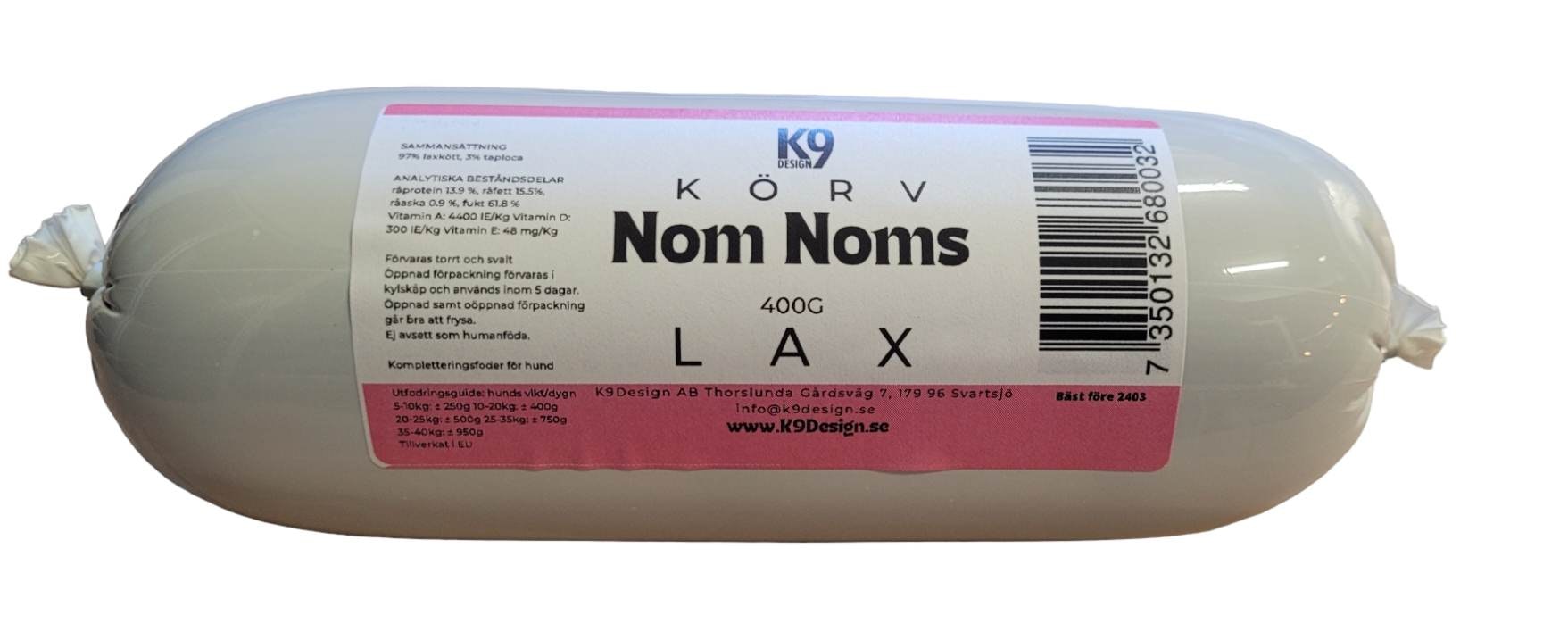 Nom Noms KÖRV Lax 400 gr