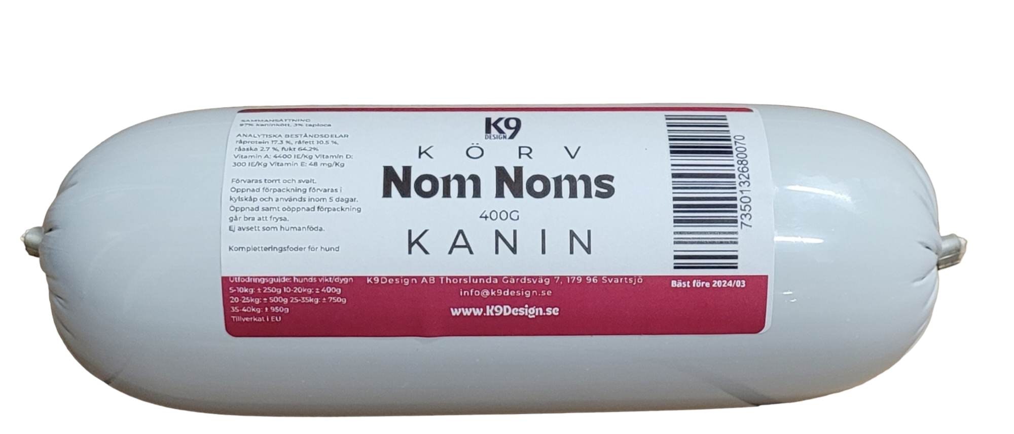 Nom Noms KÖRV Kanin 400 gr