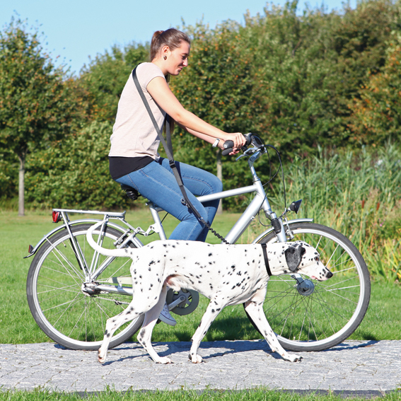 Cykel- & Jogginglina m expander 25 mm /1-2 m